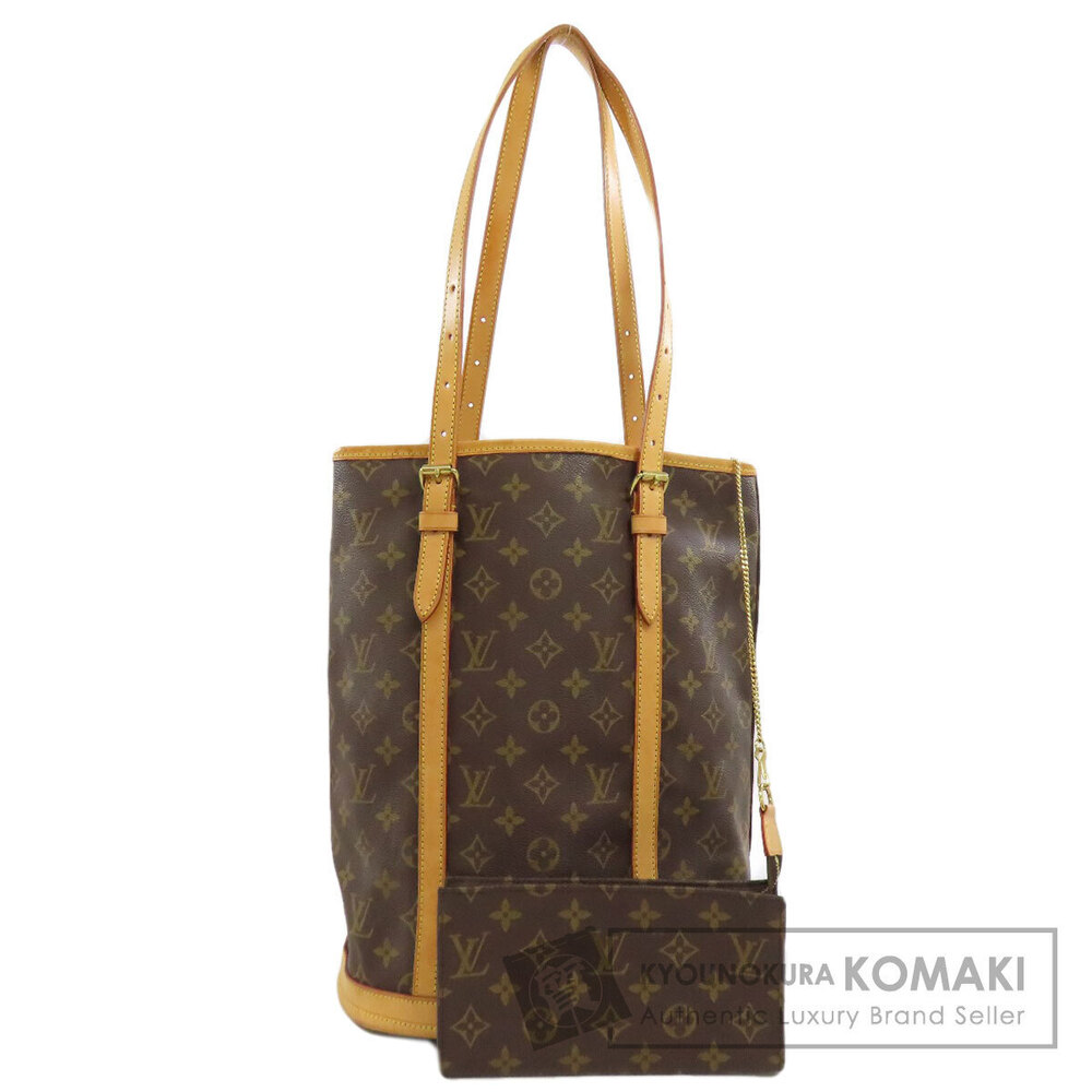 Louis Vuitton Bucket L Tote Bag Monogram Canvas